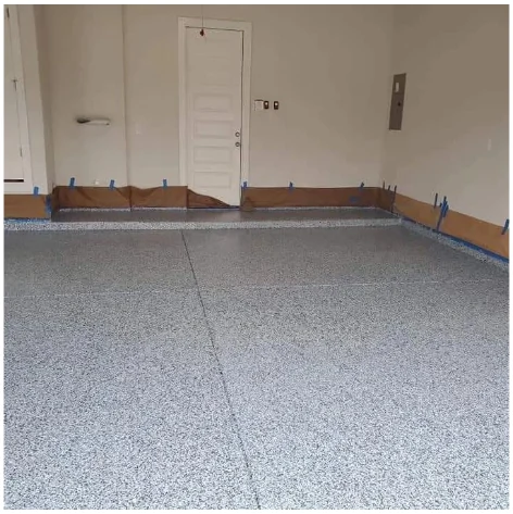 Flake epoxy project 2 completed in Austin