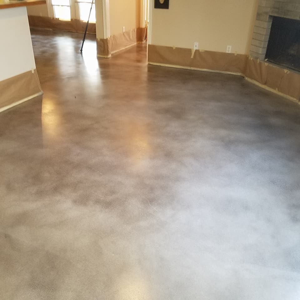 Stained Concrete Floors by Decorative Concrete of Austin